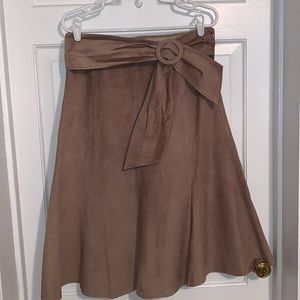 Jones New York Suede Skirt